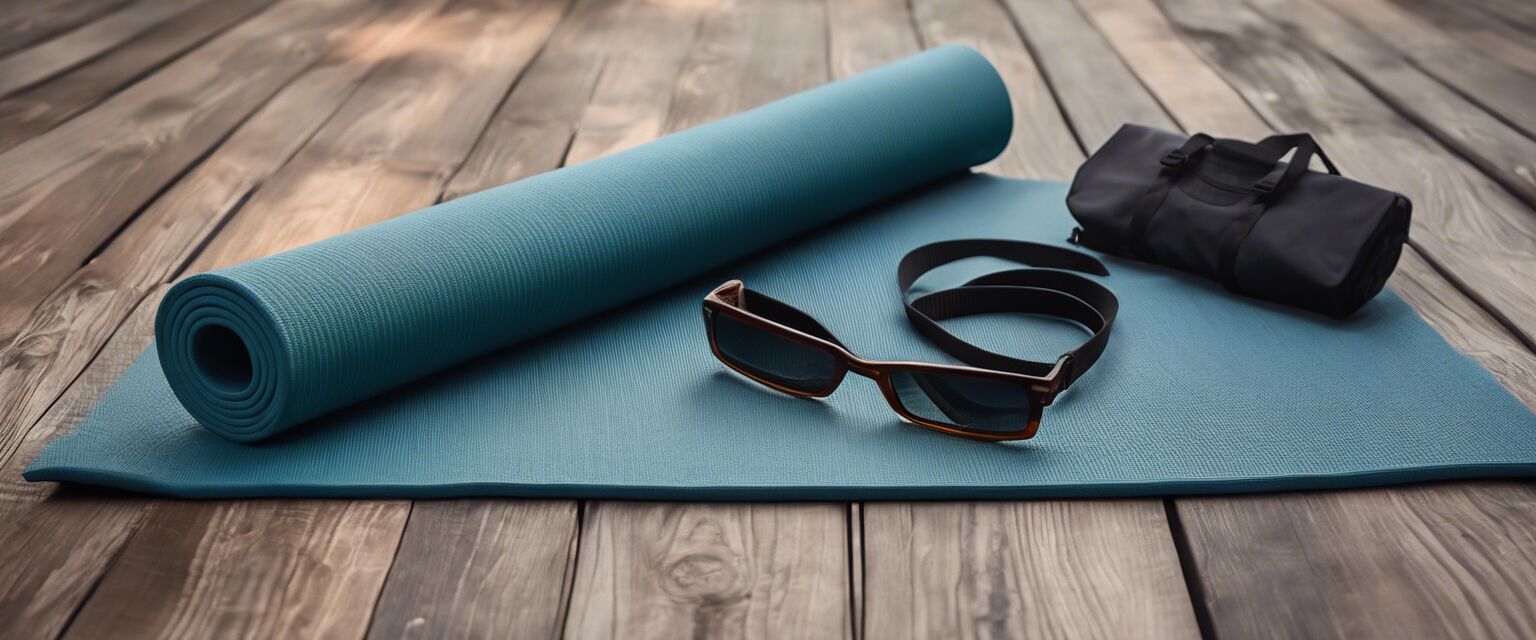 Travel yoga mat