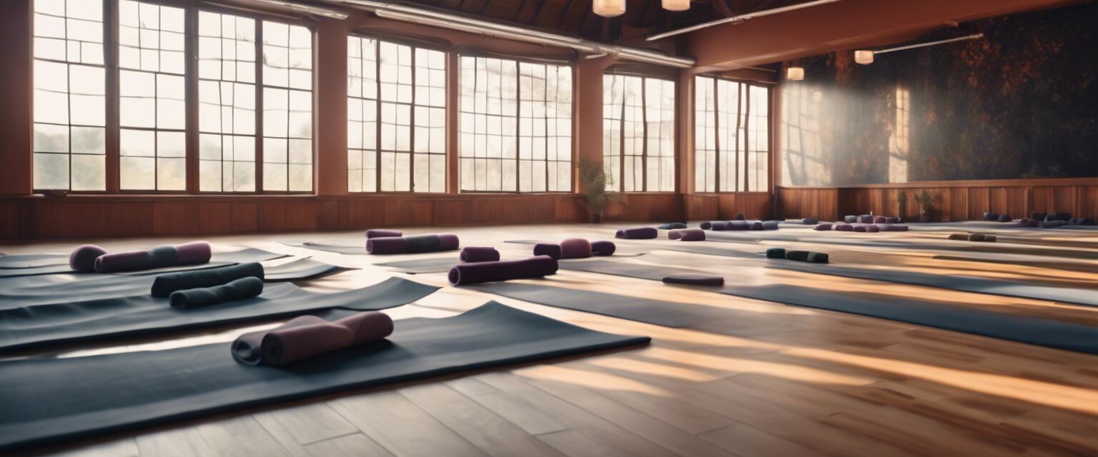 Yoga studio for hot yoga